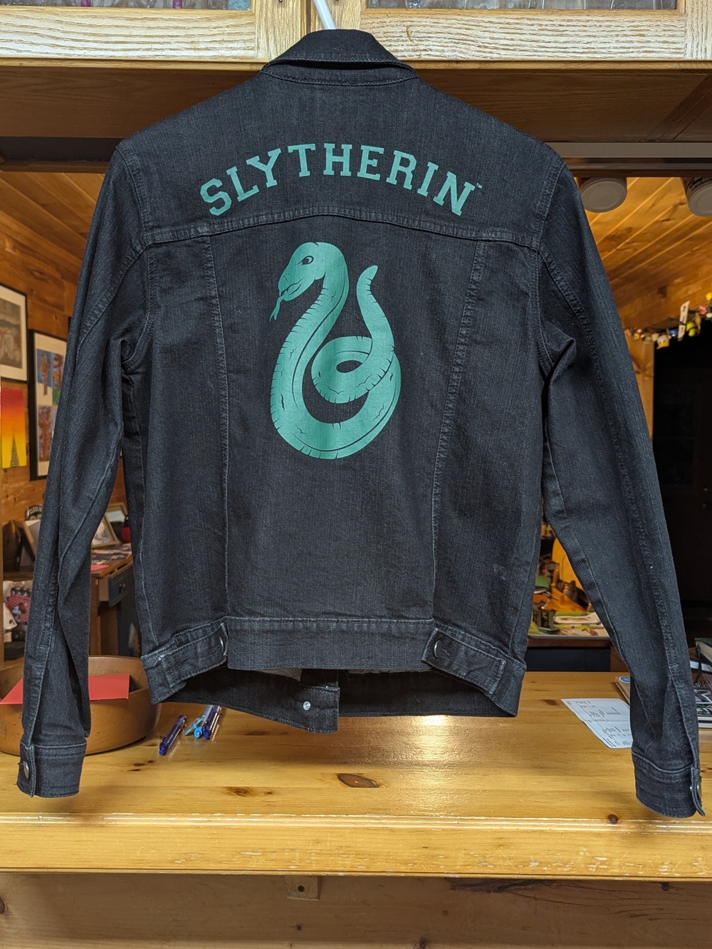 Slytherin Jean Jacket